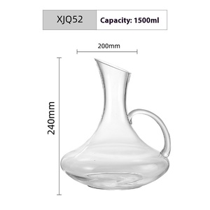 <span class=keywords><strong>Carafe</strong></span> <span class=keywords><strong>à</strong></span> <span class=keywords><strong>vin</strong></span> transparente au <span class=keywords><strong>design</strong></span> classique, de haute qualité, pour une expérience vinicole de luxe, pour usage domestique et commercial - Product Image 6