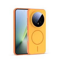 Étui de téléphone magnétique givré pour Honor Magic8/Magic8Pro, design professionnel, deux en un, bord souple, plaque arrière rigide, motif ondulé en acrylique