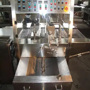 Горячая Распродажа, автоматическая машина для нанесения шоколадного покрытия SJP1200, машина для шоколадного покрытия, машина для нанесения шоколадного покрытия