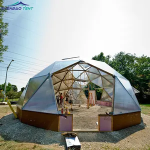 便宜的价格3 4 5 6 m镀锌钢家用夹紧帐篷框架房屋贸易展览帐篷