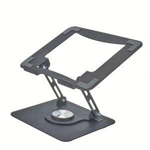 Soporte Metálico Plegable y Giratorio de 360° para Laptop, con Altura Ajustable, para Oficina, Compatible con Laptops de Menos de 17 Pulgadas - Product Image 1