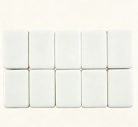 Funky Trade Offre Spéciale – Jeu de société moderne et portable : Échecs, Golf, Mahjong américain – Plateau en acrylique gravé et sculpté
