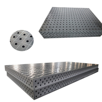 Table de soudage industrielle D28/D16 en fonte d'acier robuste, flexible 3D, haute précision, plateforme de travail de soudage personnalisable