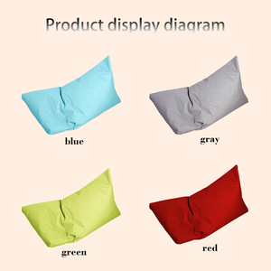 ISStapromo Cadeaux Meilleures ventes Chaises longues d'extérieur Loisirs modernes Triangle Canapé Pouf Flottant Pouf pour piscine - Product Image 2