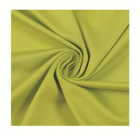 Tissu jersey extensible quatre directions en polyester-spandex 100D, soie de lait, teint, 180 g/m², résistant à l'abrasion ; en bobine