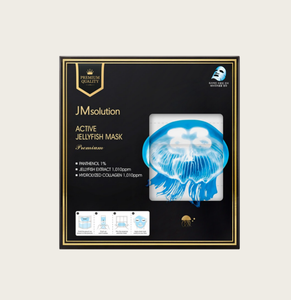 Mascarilla Facial JMSOLUTION Active Jellyfish Mask Premium Coreana, Hidratante de Aguas Profundas, Reparadora y Humectante - Product Image 3