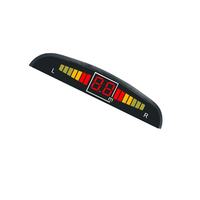 Système de capteurs de stationnement robuste à 4 capteurs avec écran LED 12V-24V, alerte de distance pour la sécurité de recul des bus et remorques