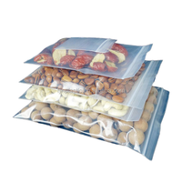 Sacs d'emballage alimentaire en plastique PE imprimés en gravure, étanches à l'humidité, avec fermeture éclair personnalisée, couleur et taille personnalisées