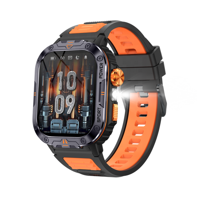 Magnetic Fast-Charging Smart Watch with Dynamic Light Sensor and Task Reminder