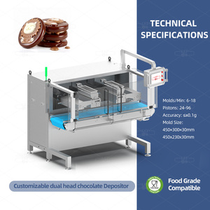 LST Mini sô cô la máy làm phim hoạt hình 3D đúc tự động động cơ servo ổ đĩa hạt Thép không gỉ tương thích sử dụng thương mại - Product Image 5