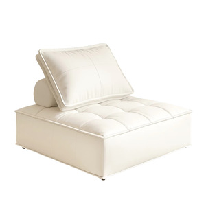 Tofu Block Sofa Square Tufted Foam Filled Single Size Living Room Bedroom Use - Product Image 5