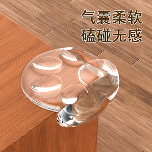 Anti Collision <b>Corner</b> <b>Protector</b> Rubber Bear Claw Shape Soft For Table Edge Safety Child Proof - Product Image 4
