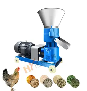 fully automatic poultry feeds Pellet Press/Animal Feed Processor/Farm forage feed pelletizer