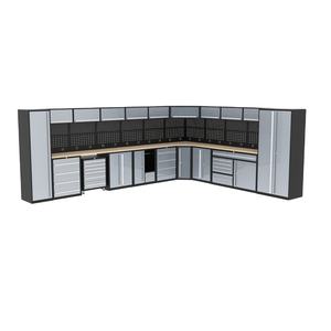 GD 공장 강철 차고 코너 조합 도구 캐비닛 작업장 도구 상자 작업대 - Product Image 2