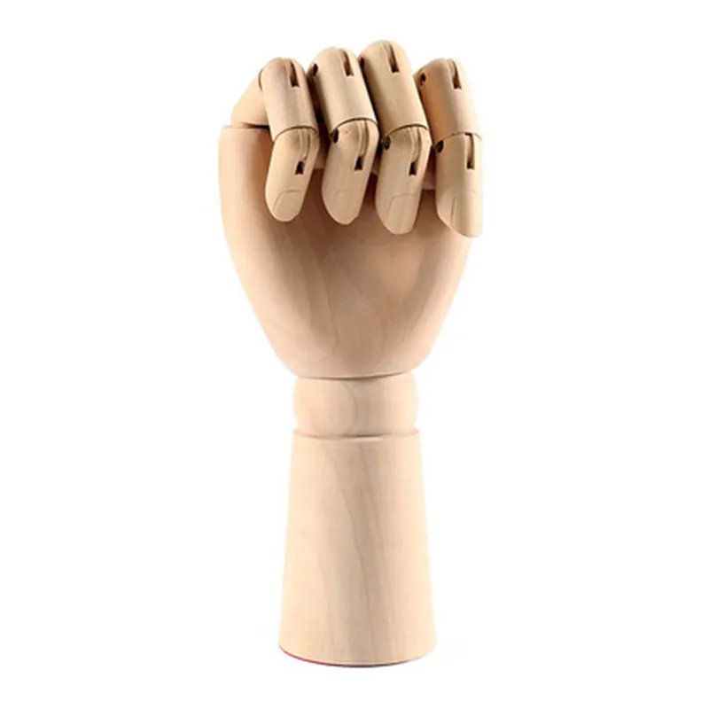 Mikailan - 18/25/30cm de madera de la mano y cuerpo maniquí modelo cómico dibujo y dibujo de arte