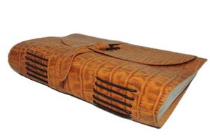 Premium Rustic Genuine <b>Leather</b> <b>Refillable</b> Travel Journal Handmade Deckle Edge Paper <b>Notebook</b> for Writing and Notes - Product Image 6