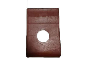 Plaque élastique de rail en acier à ressorts forgée à chaud, couleur personnalisée, lame à ressort <span class=keywords><strong>RYN</strong></span> pour voie ferrée - Product Image 1