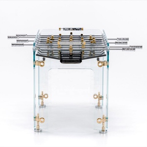 Tavolo da Calcio <span class=keywords><strong>Balilla</strong></span> in Vetro Personalizzato Wanyaju: Design Elegante e Moderno per Famiglie, Tavolo da Calcio in Cristallo di Lusso Leggero per Esterni - Product Image 2