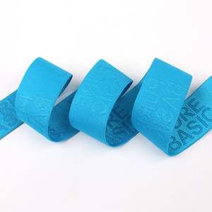 Soft Waist Custom Logo Underwear Boxer Shorts <b>Elastic</b> Waistband Jacquard <b>Elastic</b> Band for Yoga Belt Sports Bra Underwear <b>Elastic</b> - Product Image 5