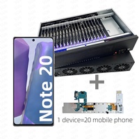 Z Flip 4 F721 Phone Farm Box Mobiltelefon-Hauptplatine Software USB-Anschluss 20 Tiktok Gebraucht 64GB RAM 4GB ROM