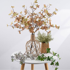 Havai דרקון זהב עלה הדמיית סניף יצרן קישוט הבית צלב גבול חתונה סיטוני מוצר חדש - Product Image 2