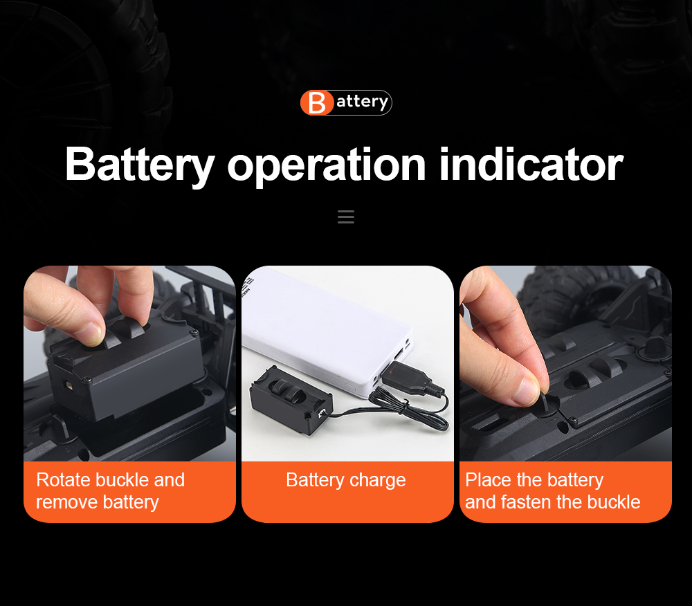 HOSHI N416 1/16 High Speed Truck 4WD 36KM/H Supersonic Monster Truck Off-Road Vehicle Electronic Toys Christmas gift Green