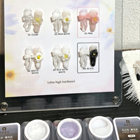 ZRKGEL Échantillon Gratuit Gel UV LED 3D Sculptant Sans Chaleur Sans TPO pour Ongles, Gel Constructeur Professionnel pour Salons de Manucure et Créations d'Art Ongulaire