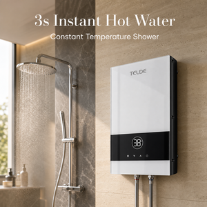 Calentador de Agua Eléctrico Instantáneo de Alta Eficiencia con LED para Toda la Casa, Gimnasio, Hotel, sin Tanque, Temperatura Constante - Product Image 1
