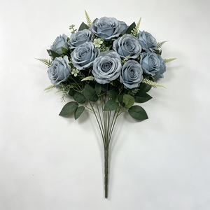 Bouquet de verdure pure pour centre de table, lot en gros de verdure et de fleurs pour décoration murale de fleurs artificielles - Product Image 3