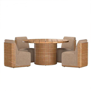 नेडोरिक गार्डन चेयर आउटडोर फर्नीचर सेट वाटरप्रूफ आंगन टेबल और कुर्सियां रिसॉर्ट डाइनिंग टेबल चेयर मईबल्स - Product Image 6