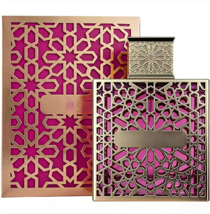 Cross-border Wholesale Women's 100ml <b>Perfume</b> New Foreign Trade Grid Design Dubai Arab Middle East - Product Image 5