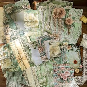 30 tờ giấy nguyên liệu mỗi gói vải Thủ Công Chủ loạt Cẩm Nang cổ điển mồi - Product Image 3