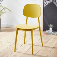 Chaise d'appoint monobloc légère en plastique colorée pour usage commercial intérieur/extérieur – Vente en gros