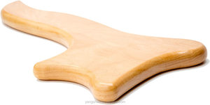 De madera de gua sha herramientas Anti celulitis de la terapia de drenaje linfático paleta Gua Sha de masaje suave tejido terapia - Product Image 2
