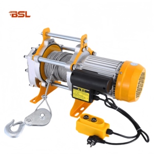 Nuevo Polipasto Eléctrico de 220V para Construcción con Cable de Acero y Eslinga - Product Image 1
