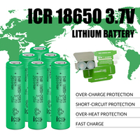 IMREN Asli 2500mah Hijau Original Kapasitas Tinggi IMREN 25RS 18650 2500mAh Baterai Li-ion INR18650 25R Tingkat Pengosongan Tinggi