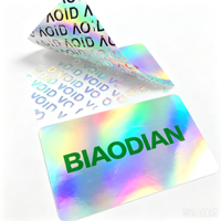 Étiquettes holographiques VOID en PET durables avec logo personnalisé - Autocollants de sécurité anti-effraction - Étiquettes imprimées personnalisables, imperméables et résistantes à l'huile
