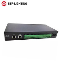 Controlador LED de Última Generación con Soporte en Línea y Fuera de Línea, AC100-240V, Protocolo Dmx512 TTL, 8 Puertos, Programable, para Luces LED Pixel, SPI, ArtNet