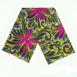 Tissu brodé 100 % coton Mikemaycall African Grand De Elizabeth à imprimé floral, tissu nigérian Ankara, <span class=keywords><strong>dentelle</strong></span> vintage sexy - Product Image 2