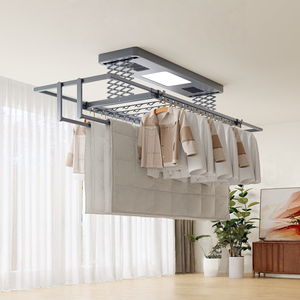 Remote controlled lifting balcony home intelligent voice control fully automatic electric drying rack - Product Image 5