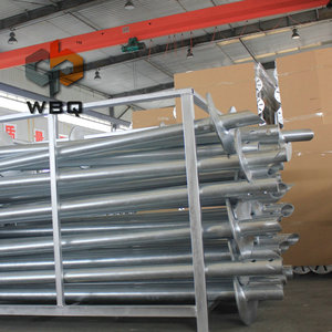 Construcción de marco de madera, punta de tierra metálica para la construcción de cimentación blanda - Product Image 6