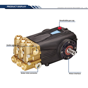 Series 23-72L/min,150-350bar Triplex Plunger Pump -High Water Pump for Car Wash & Industrial Cleaning DS Series 23-72l/min 150-3 - Product Image 4