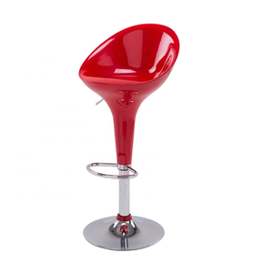 Chaises de Bar réglables en <span class=keywords><strong>hauteur</strong></span>, <span class=keywords><strong>tabouret</strong></span> de cuisine avec repose-pieds, en plastique dur, pivotant à 360 degrés, en ABS - Product Image 4