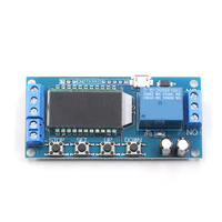 Module de déclenchement à temporisation unidirectionnelle Tejiate avec circuit de minuterie cyclique, interrupteur et écran d'affichage, Micro USB 5.0V, montage