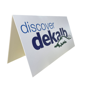 Triangle Toblerone Signe Conseil Ondulé PVC Un Style Conseil Diviseurs Publicité Triangle Toblerone Affichage Signe - Product Image 2