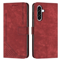 Étui portefeuille rétro en cuir pour Samsung Galaxy S25 Ultra Plus A56 A36 5G A16 4G A06 A35 A55 M35 5G Xover7 Matte Flip Cover