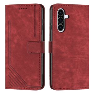 Étui portefeuille rétro en cuir pour <span class=keywords><strong>Samsung</strong></span> Galaxy S25 Ultra Plus A56 A36 <span class=keywords><strong>5G</strong></span> A16 4G A06 A35 A55 M35 <span class=keywords><strong>5G</strong></span> Xover7 Matte Flip Cover - Product Image 2