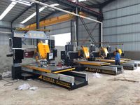 Une bonne stabilité CNFX-1800 Quatre-lame Portique Profilage Linéaire Machine