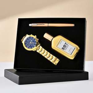 Wedding Gifts for <b>Guests</b> Souvenirs Man <b>Watch</b> Corporate Fathers Day Luxury Gifts Set - Product Image 3