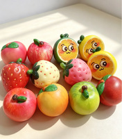 Nouveaux jouets en mousse PU à succès, en forme de fruits, à rebond lent, pour la relaxation sensorielle et les décorations de bureau